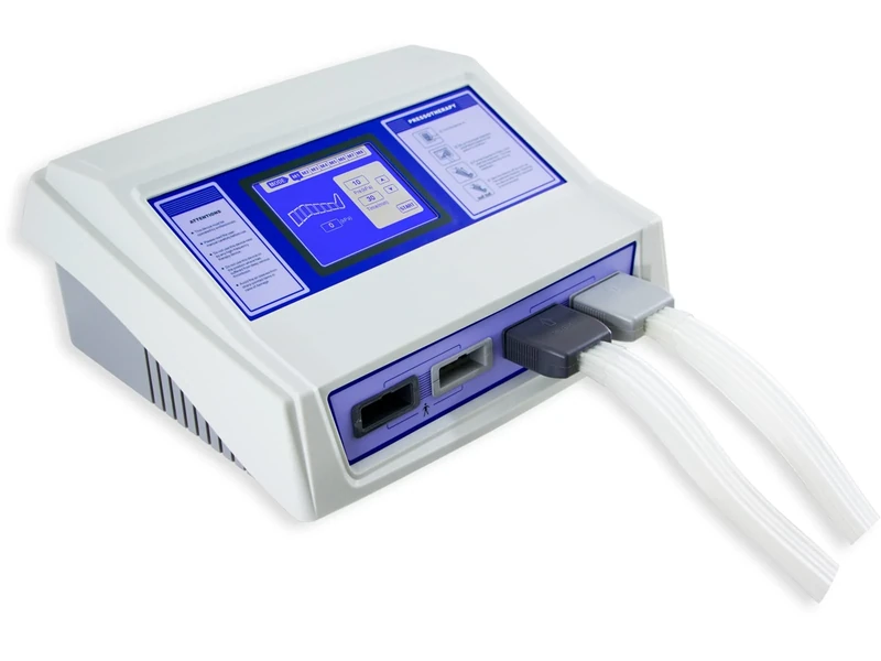 QUIRUMED MQ-500 Pressotherapy Machine with Full Body and Four Outputs, Massage Device, Lymphatic Drainage, Increases Blood Circulation, LDC Display - Image 1