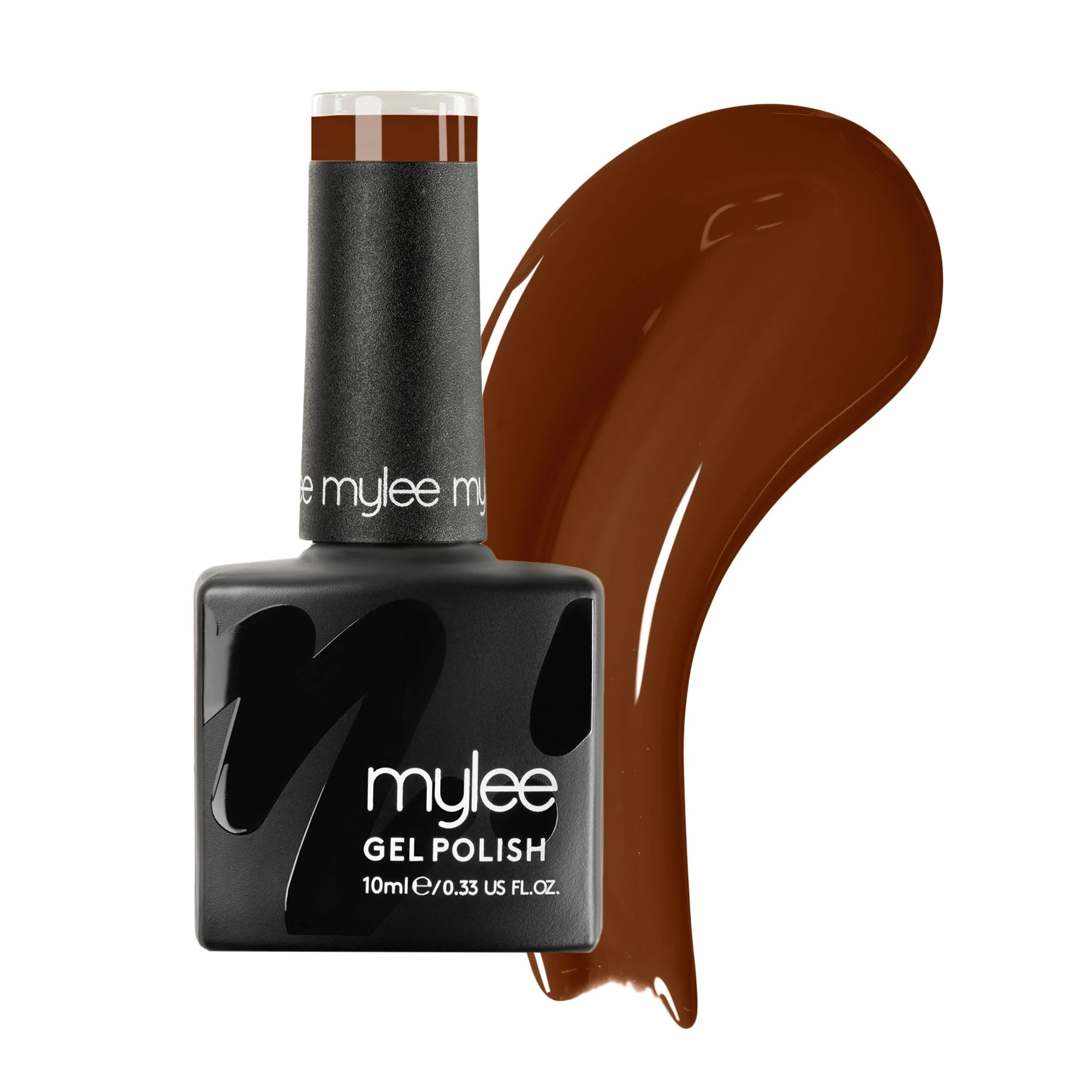 Mylee Gel Nail Polish 10ml [Brown Sugar] UV/LED Soak-Off Nail Art Manicure Pedicure for Professional, Salon & Home Use [Autumn/Winter 2022] - Long Lasting & Easy to Apply
