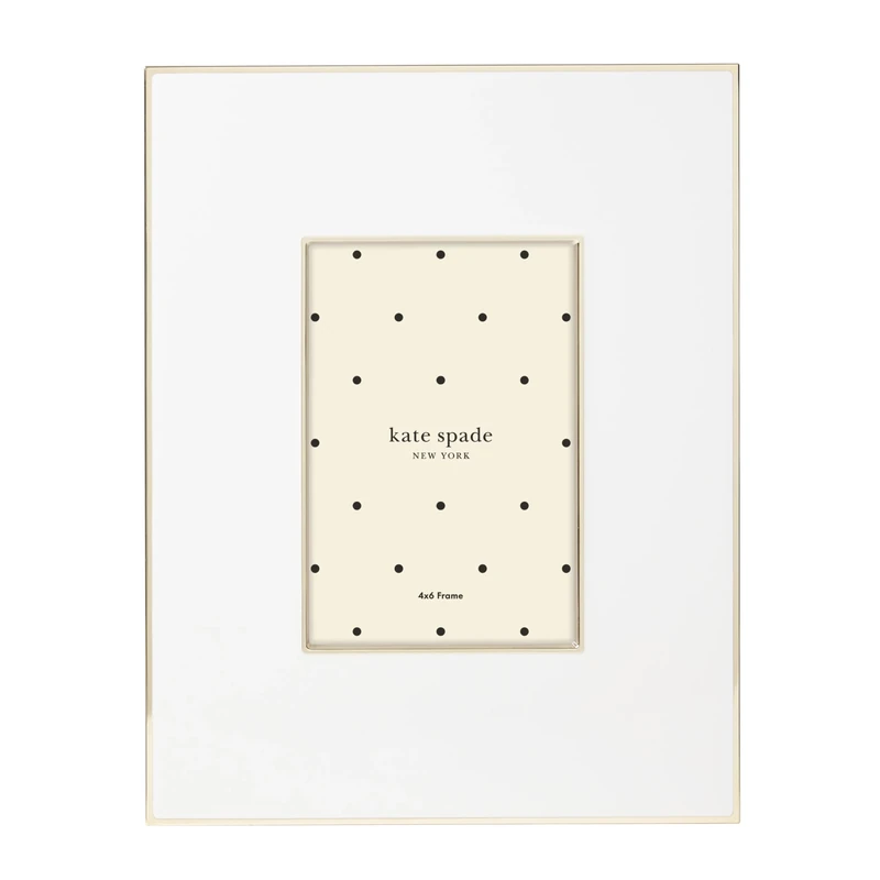 Kate Spade New York Make It Pop Frame, 4x6, White