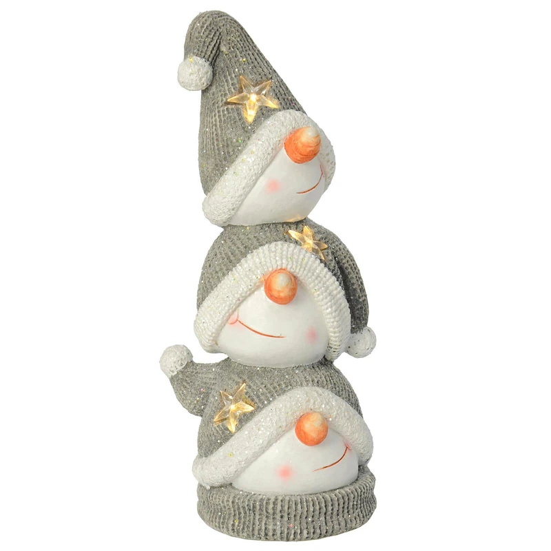 Mr Crimbo Snowman Stack Decoration
