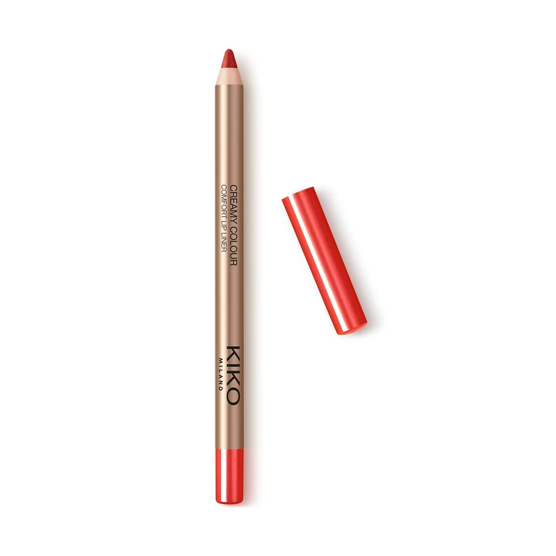 KIKO Milano Creamy Colour Comfort Lip Liner 14 | Long-lasting Pencil, 14 Litchi