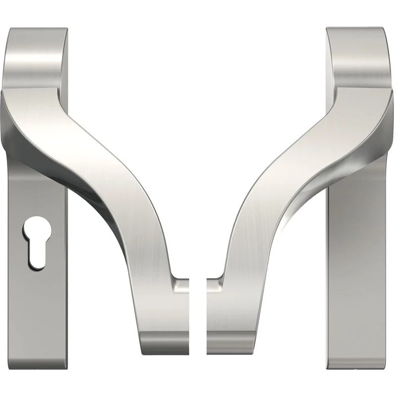 ECO EPN 900 IV Bar Handle for Pressure Bar PZ 72 for Panic Door Latches, Stainless Steel