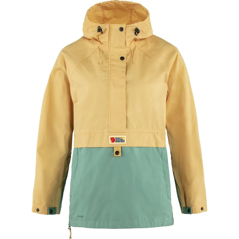 Fjallraven 87009-133-676 Vardag Anorak W Jacket Women's Mais Yellow-Aloe Green Size L