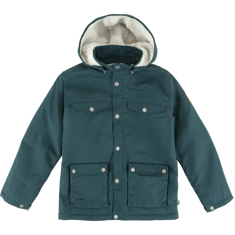Fjallraven 80608-570 Kids Greenland Winter Jacket Jacket Unisex Kids Mountain Blue Size 128