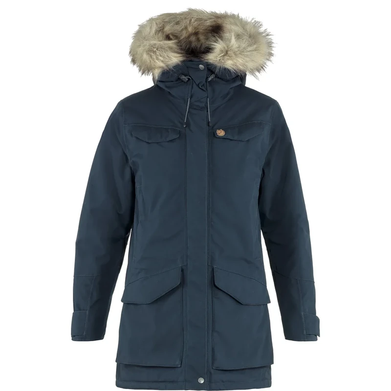 Fjallraven 86369-555 Nuuk Parka W Jacket Women's Dark Navy Size L