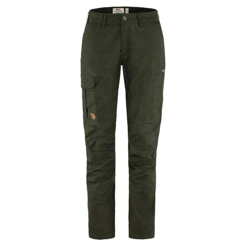 Fjallraven 89727-662 Karla Pro Trousers Curved W Pants Women's Deep Forest Size 36