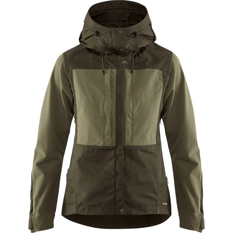 Fjallraven 89892-662-625 Keb Jacket W Jacket Women's Deep Forest-Laurel Green Size XXL