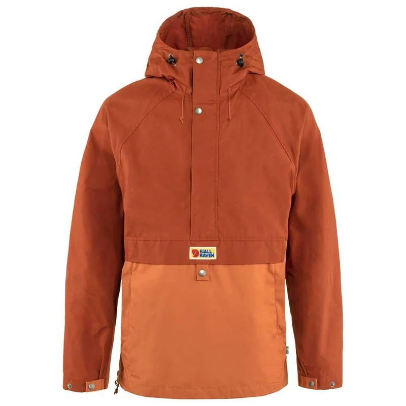 Fjallraven 87008-215-243 Vardag Anorak M Jacket Men's Autumn Leaf-Terracotta Brown Size M