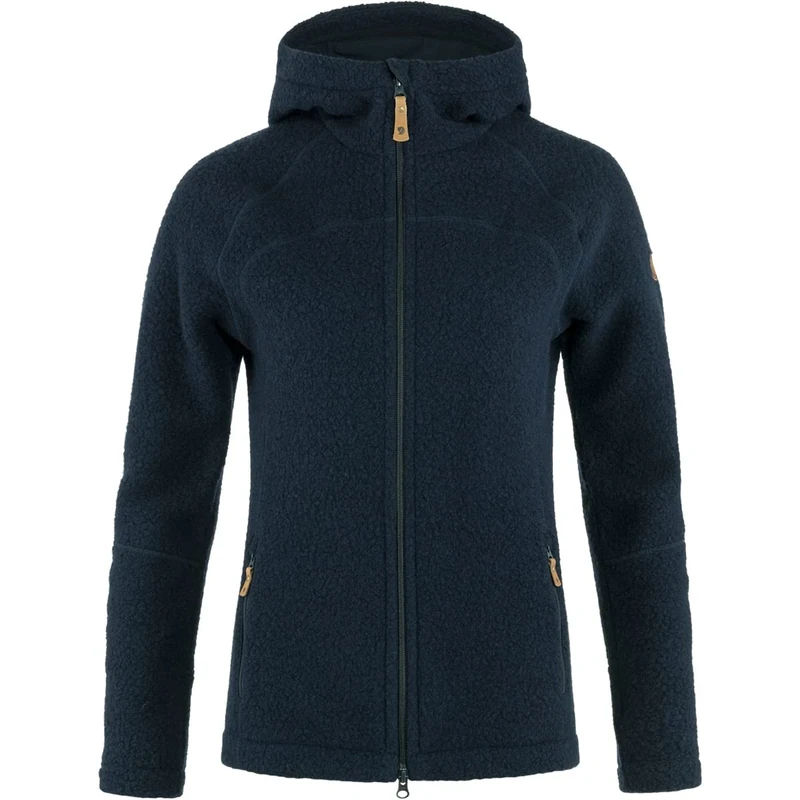 FJALLRAVEN 89666-555 Kaitum Fleece W/Kaitum Fleece W Sweatshirt Women's Dark Navy Size XL