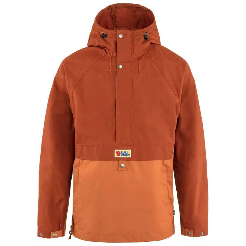Fjallraven 87008-215-243 Vardag Anorak M Jacket Men's Autumn Leaf-Terracotta Brown Size S