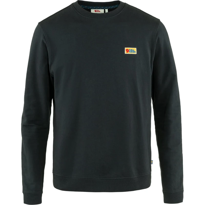 Fjallraven 87070-550 Vardag Sweater M Sweatshirt Men's Black Size XXL