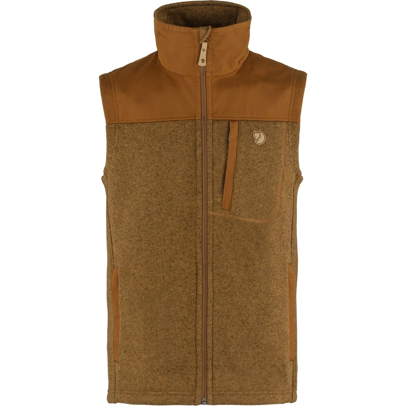 FJALLRAVEN 81727-230 Buck Fleece Vest M Sports vest Men's Chestnut Size XXXL