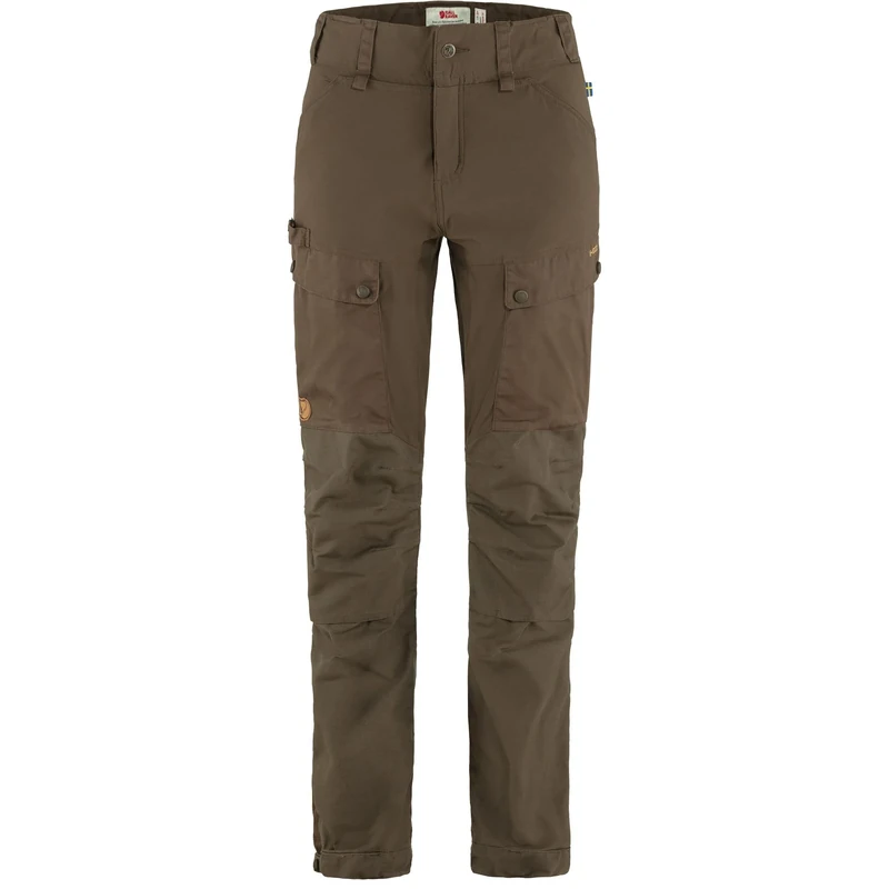 Fjallraven 86370-633 Forest Hybrid Trousers W Pants Women's Dark Olive Size 42/S