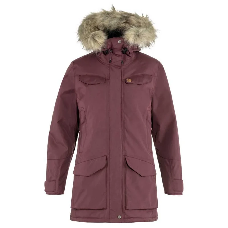 Fjallraven 86369-357 Nuuk Parka W Jacket Women's Port Size XL