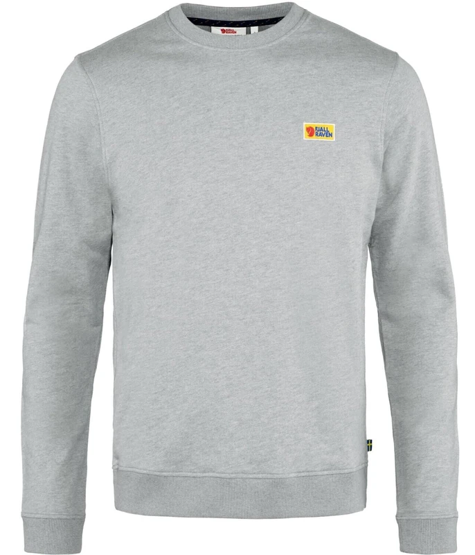 Fjallraven 87070-020-999 Vardag Sweater M Sweatshirt Men's Grey-Melange Size M