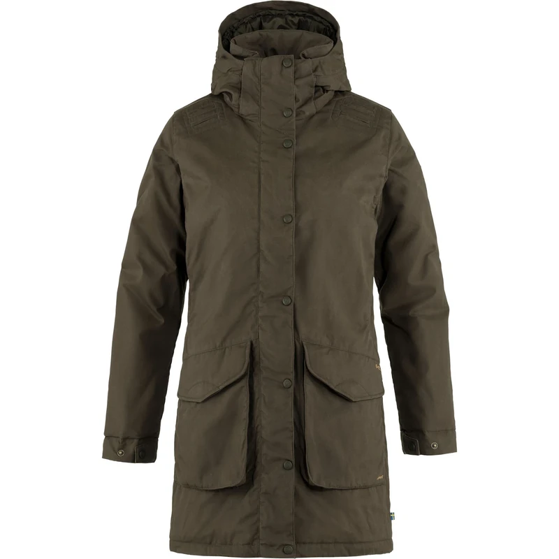 Fjallraven 86371-633 Högvilt Jacket W Jacket Women's Dark Olive Size XL