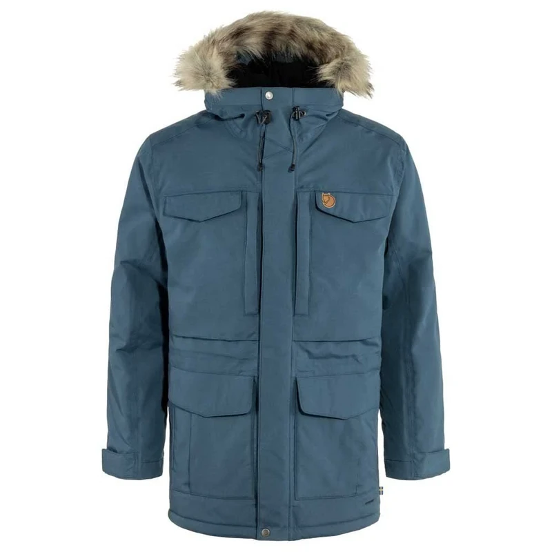 FJALLRAVEN 86668-570 Nuuk Parka M Jacket Men's Mountain Blue Size XXXL