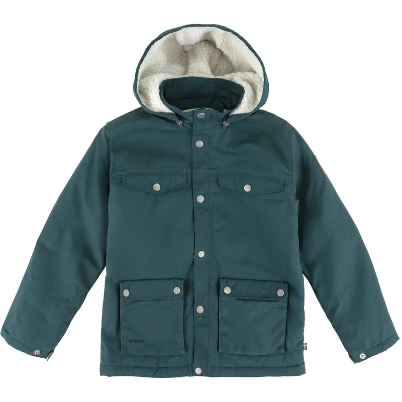 Fjallraven 80608-570 Kids Greenland Winter Jacket Jacket Unisex Kids Mountain Blue Size 134