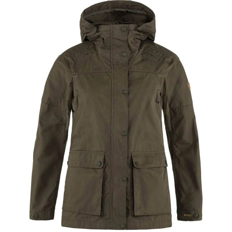 Fjallraven 86372-633 Forest Hybrid Jacket W Jacket Women's Dark Olive Size L