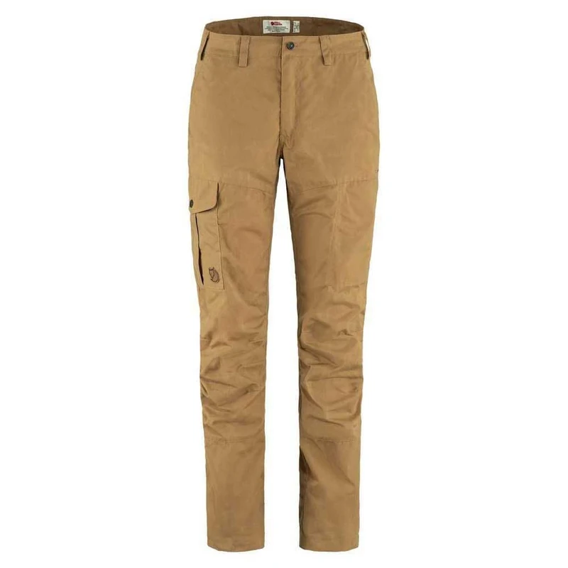 Fjallraven 89727-232 Karla Pro Trousers Curved W Pants Women's Buckwheat Brown Size 34