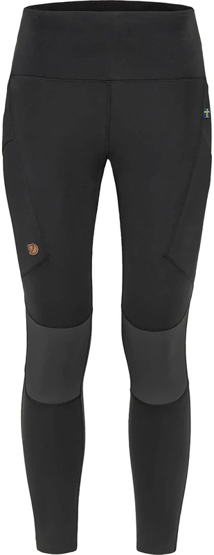 Fjallraven 84790-055-048 Abisko Värm Trekking Tights W Pants Women's Flint Grey-Iron Grey Size XS