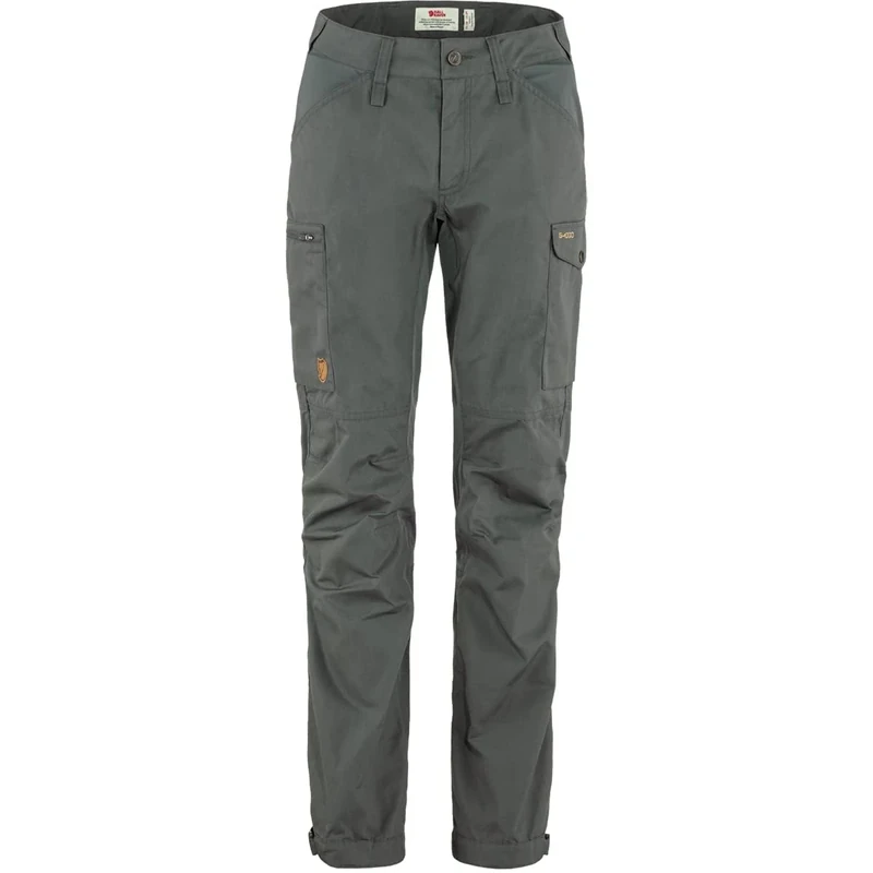 Fjallraven 89829-050 Kaipak Trousers Curved W Pants Women's Basalt Size 44