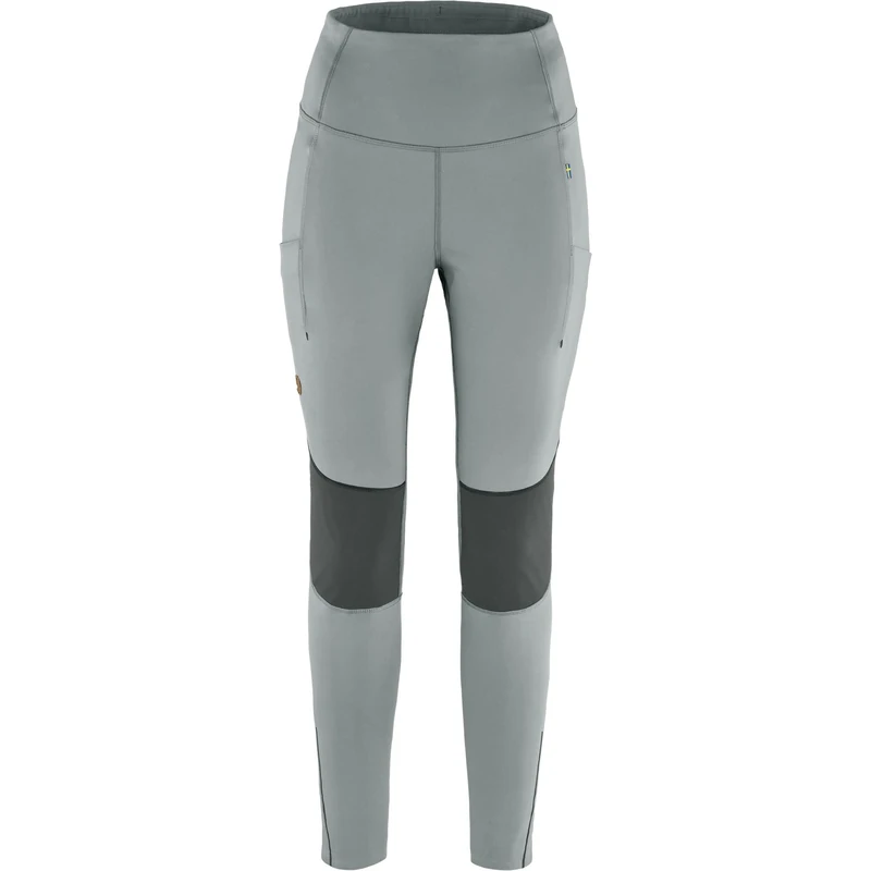 Fjallraven 84790-055-048 Abisko Värm Trekking Tights W Pants Women's Flint Grey-Iron Grey Size L