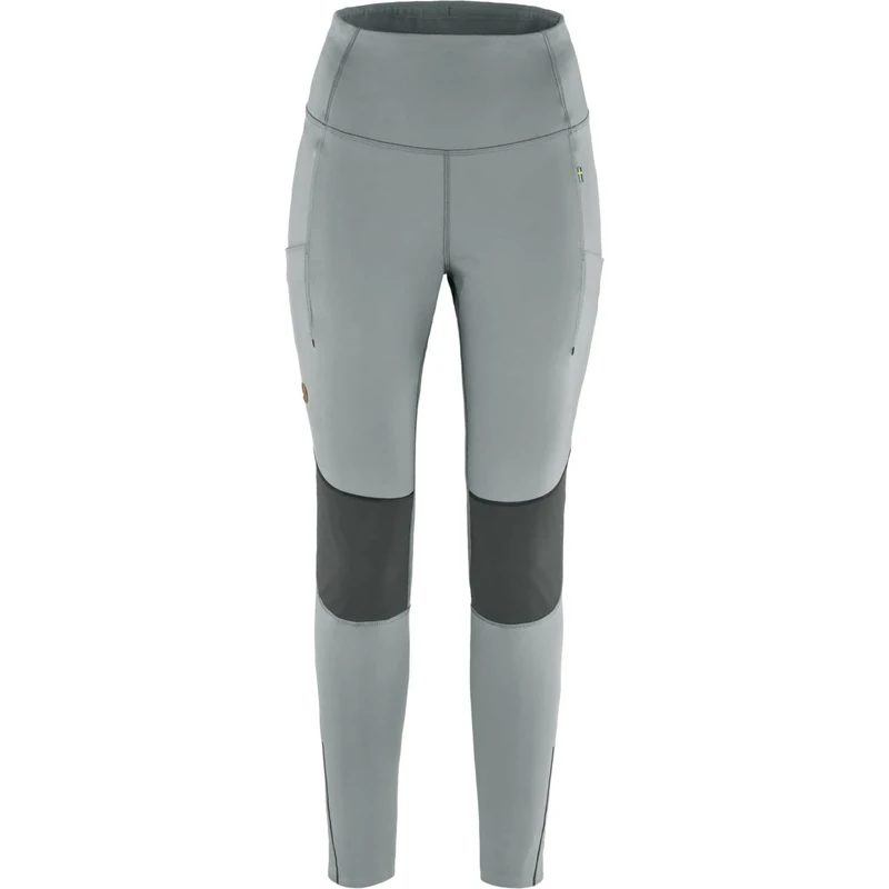 Fjallraven 84790-055-048 Abisko Värm Trekking Tights W Pants Women's Flint Grey-Iron Grey Size XL