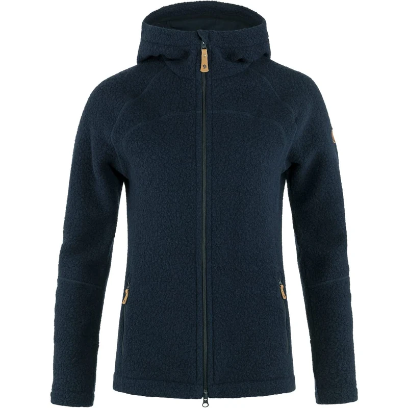 Fjallraven 89666-555 Kaitum Fleece W Sweatshirt Women's Dark Navy Size L