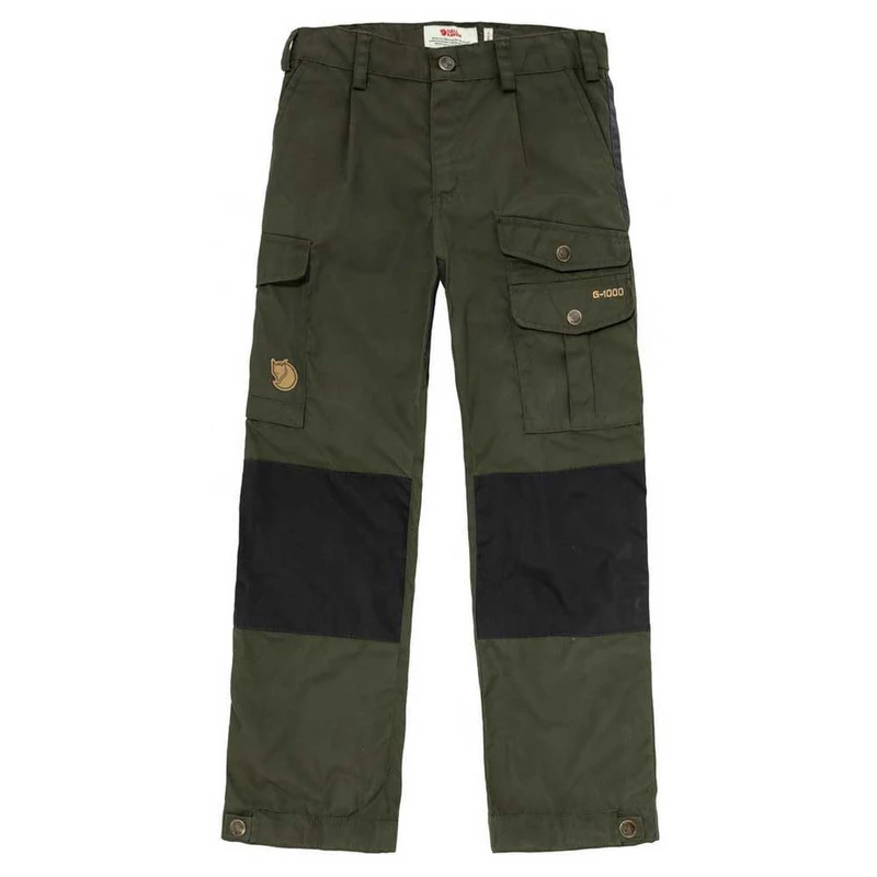 Fjallraven 80592-662 Kids Vidda Trousers Pants Unisex Kids Deep Forest Size 140