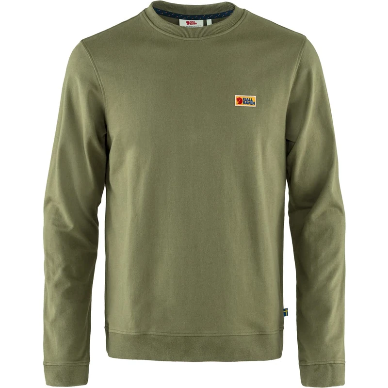 Fjallraven 87070-620 Vardag Sweater M Sweatshirt Men's Green Size XL
