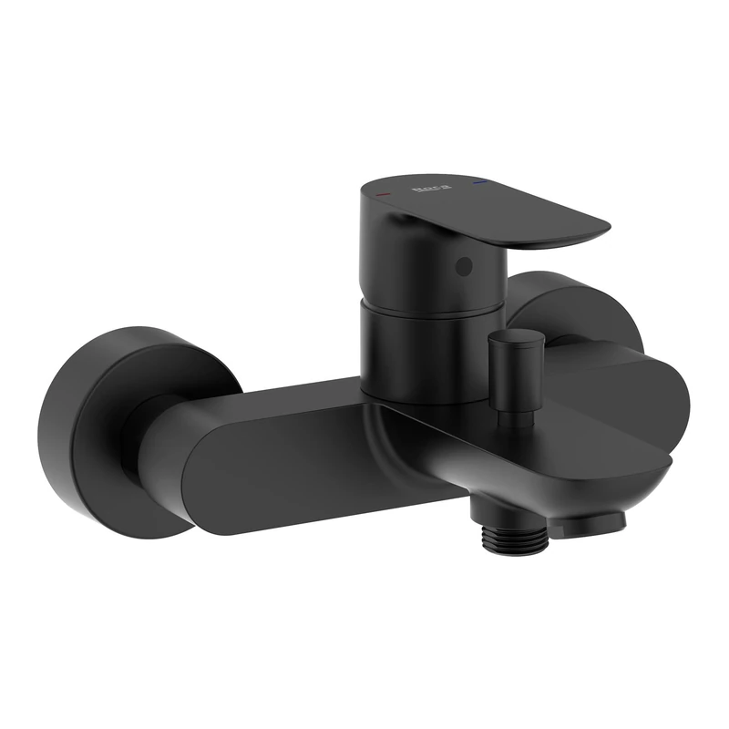 Roca A5A026ENB0 Bathroom-Shower Mixer, Cala Collection, Without Equipment, Matte Black