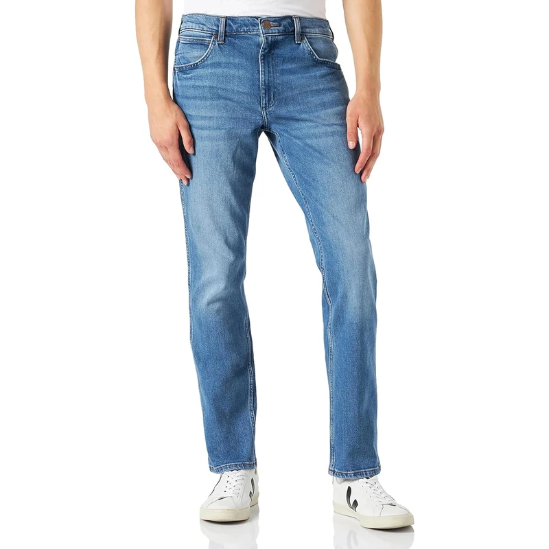 Wrangler Herren-Jeans Greensboro, Regular Fit, Straight Leg