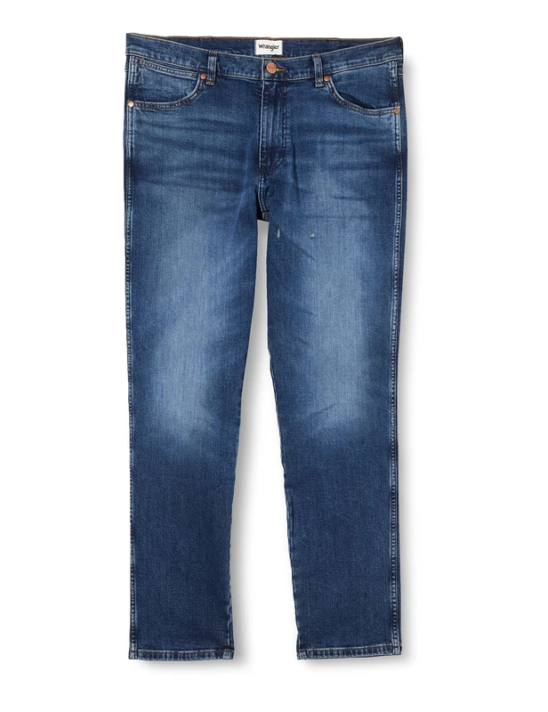 Wrangler Men's Larston Jeans, Darkly Worn, 34W / 36L
