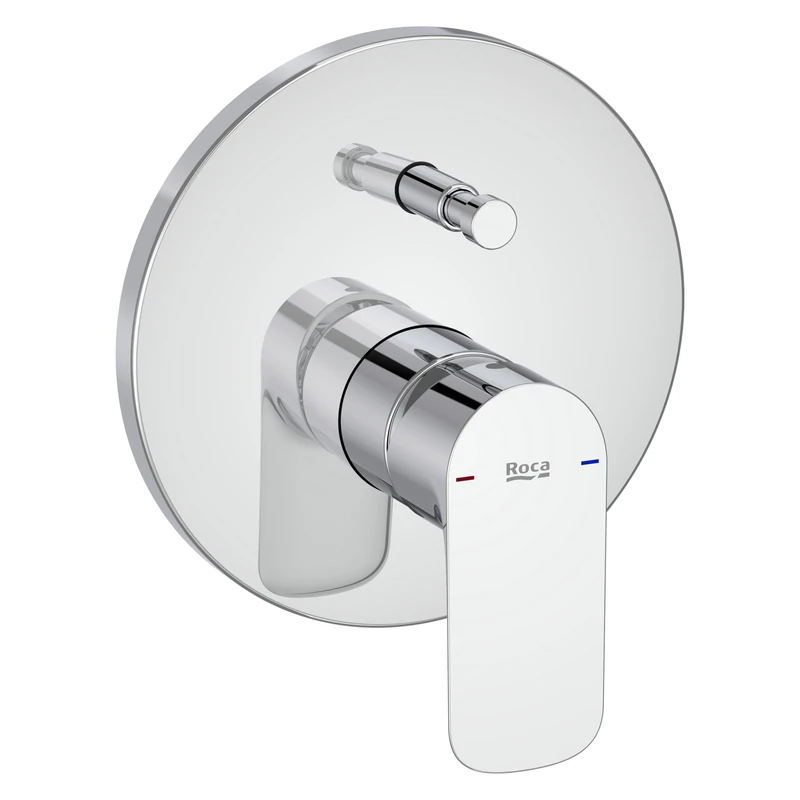 Roca A5A066EC00 Chrome Bathroom Shower Mixer Tap Collection