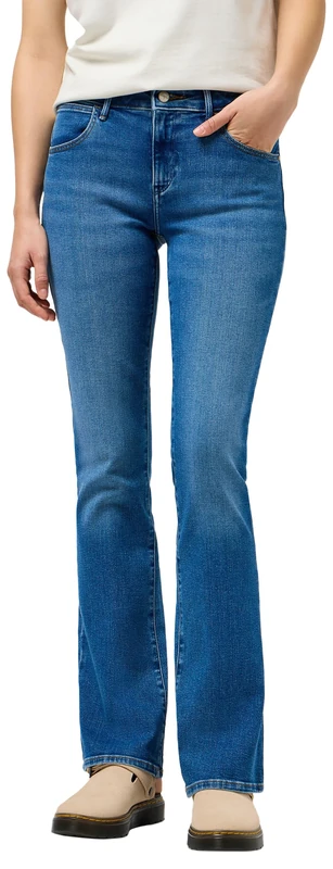 Wrangler Women's Bootcut Jeans, Black (Raven), 29W / 32L