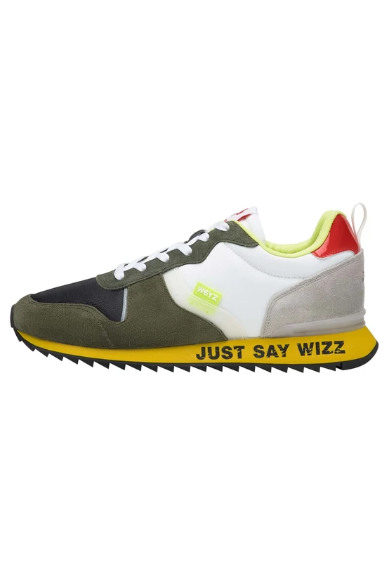 W6yz MAX M Trainers Made of Suede and Technical Fabric Military, Military Green, 8 UK