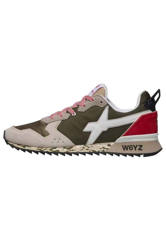 W6yz Men's Jet-m. Trainers, White, 7 UK