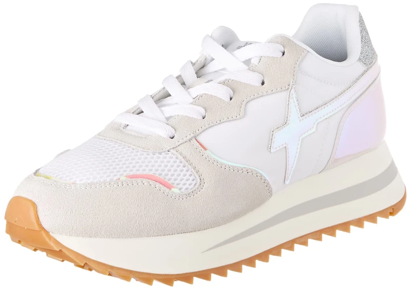 W6yz Women's Rhea W. Oxford Shoe, Multicoloured, 7 UK