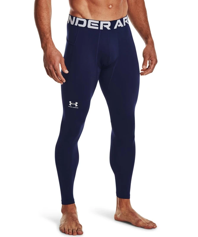 Under Armour Men's UA CG Armour Leggings, Ultra-Warm Thermal Leggings, Men's Running Tights with 4-Way Stretch and Anti-Odour Technology