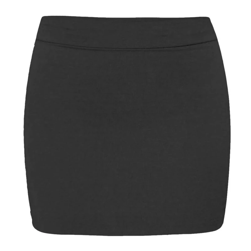 Colop Womens Plain Stretch Bodycon Short Mini Office Ladies Pencil Skirt Size 8-26 (Dark Grey, 12-14)
