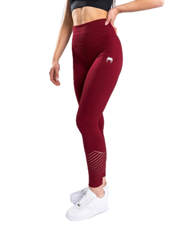 Venum Women's Sparring Seamless Leggings, Burgundy, X-Small - Image 1