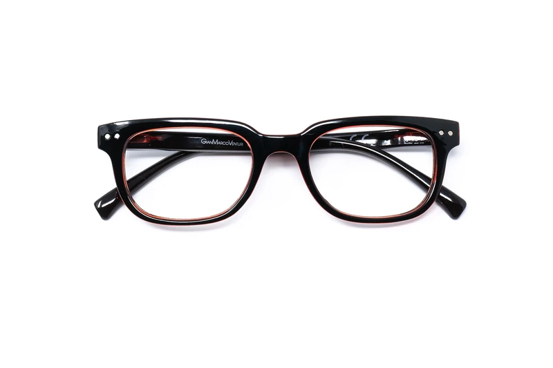 Gian Marco Venturi Unisex Rome Reading Glasses, Black, One Size, black, One Size