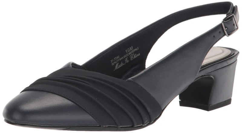 Easy Street Women's Bates Pump, Navy, 6.5 UK