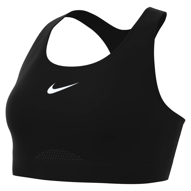 NIKE Dri Fit Swoosh Hs Bra Black/Black/Dk Smoke Grey/Whit XXL/A