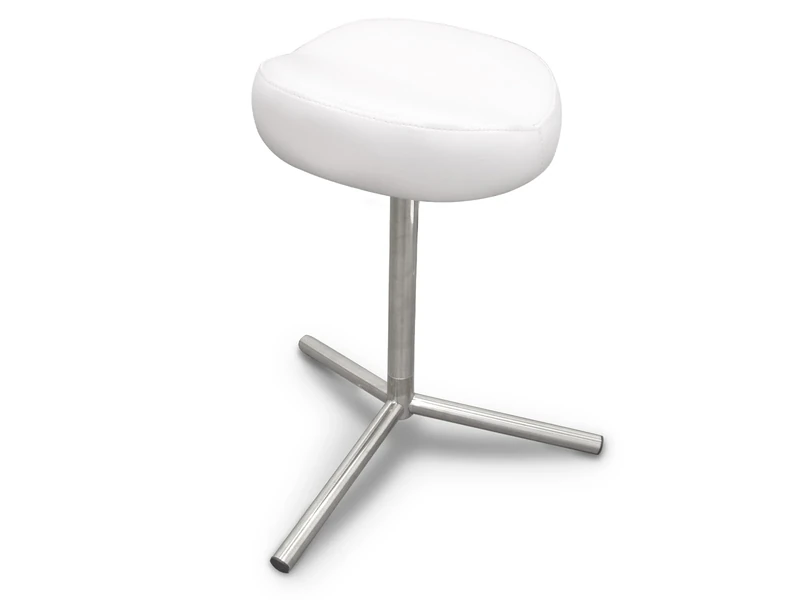 QUIRUMED Leg and Arm Support, Padded Leatherette and Adjustable Height White