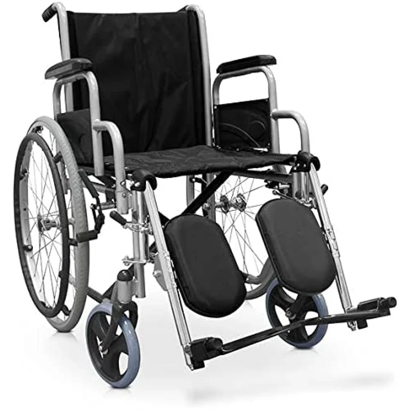 Steel Manual Wheelchair, Seat Width 46 cm