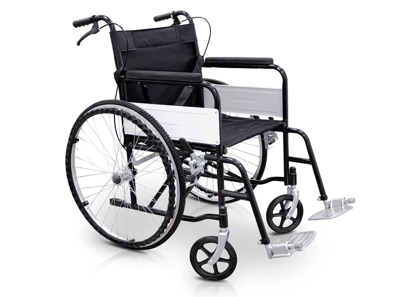 Basic Steel Folding Wheelchair