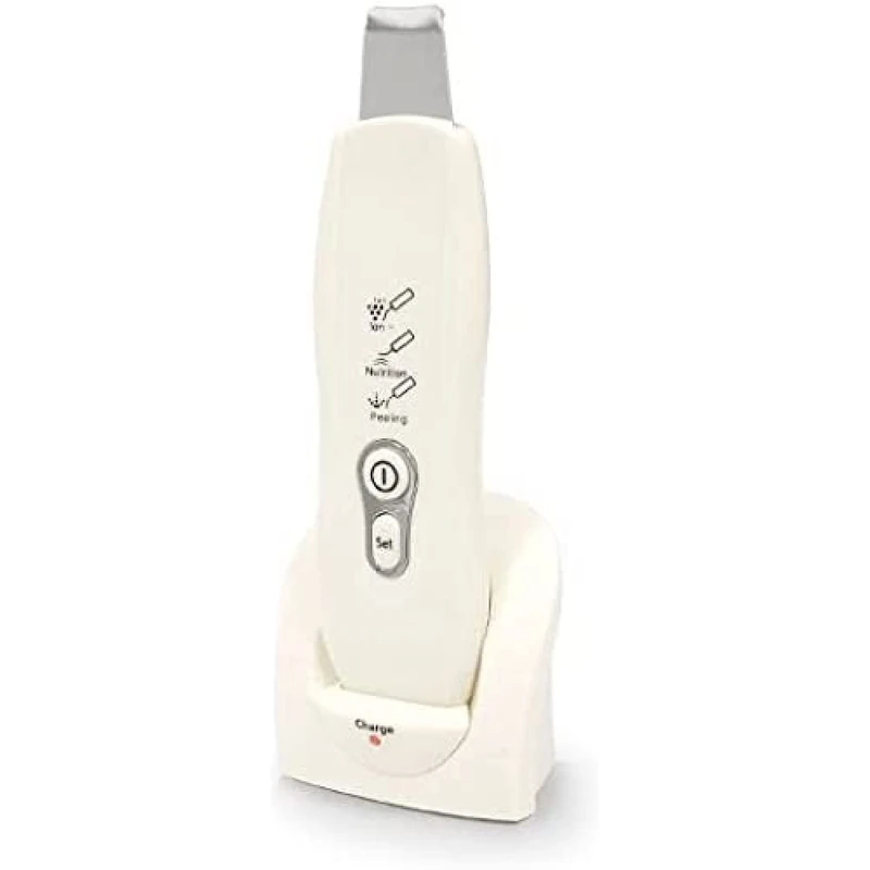 QUIRUMED Ultrasonic Peeling for Home Use, Facial Exfoliation, Deep Cleansing, Brighten Face, Waterproof, Lithium Battery - Image 1