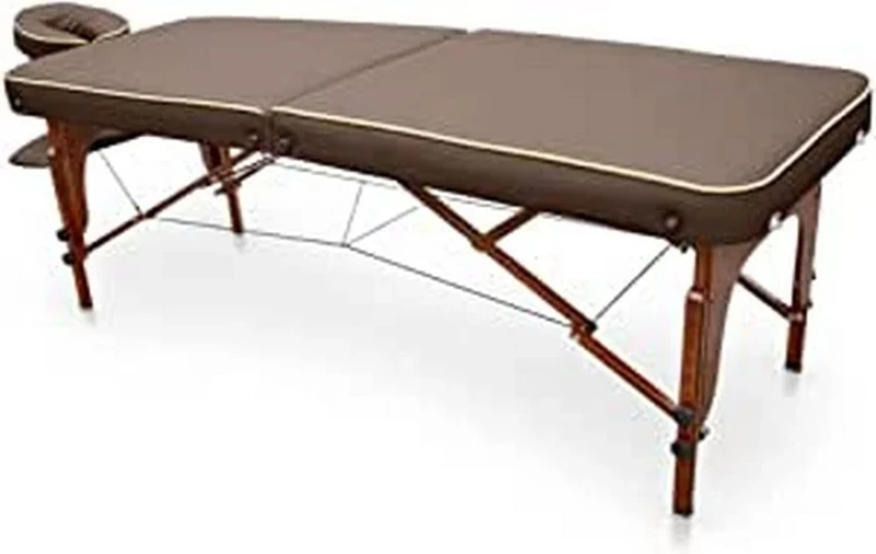 Wooden Portable SPA Stretcher Brown